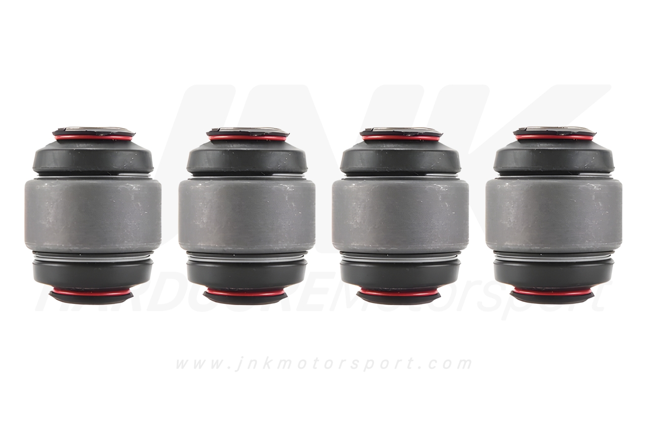 JNK 4 Pcs Rear Trailing Arm Uniball Bushing Set For BMW E36, E46, Z1, Z4 (E85, E86, E89) 強化型後羊角魚眼鐵套組 | TE Motorsport by TAG Engineering Group.