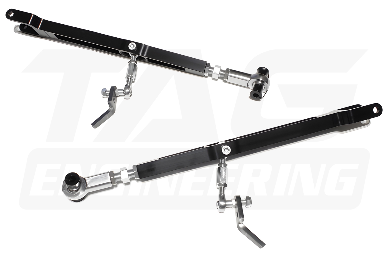 Rear Upper Control Arm Set For BMW E36 輕量化鋁合金魚眼可調後上支臂(含魚眼李子串) | TE Motorsport by TAG Engineering Group.