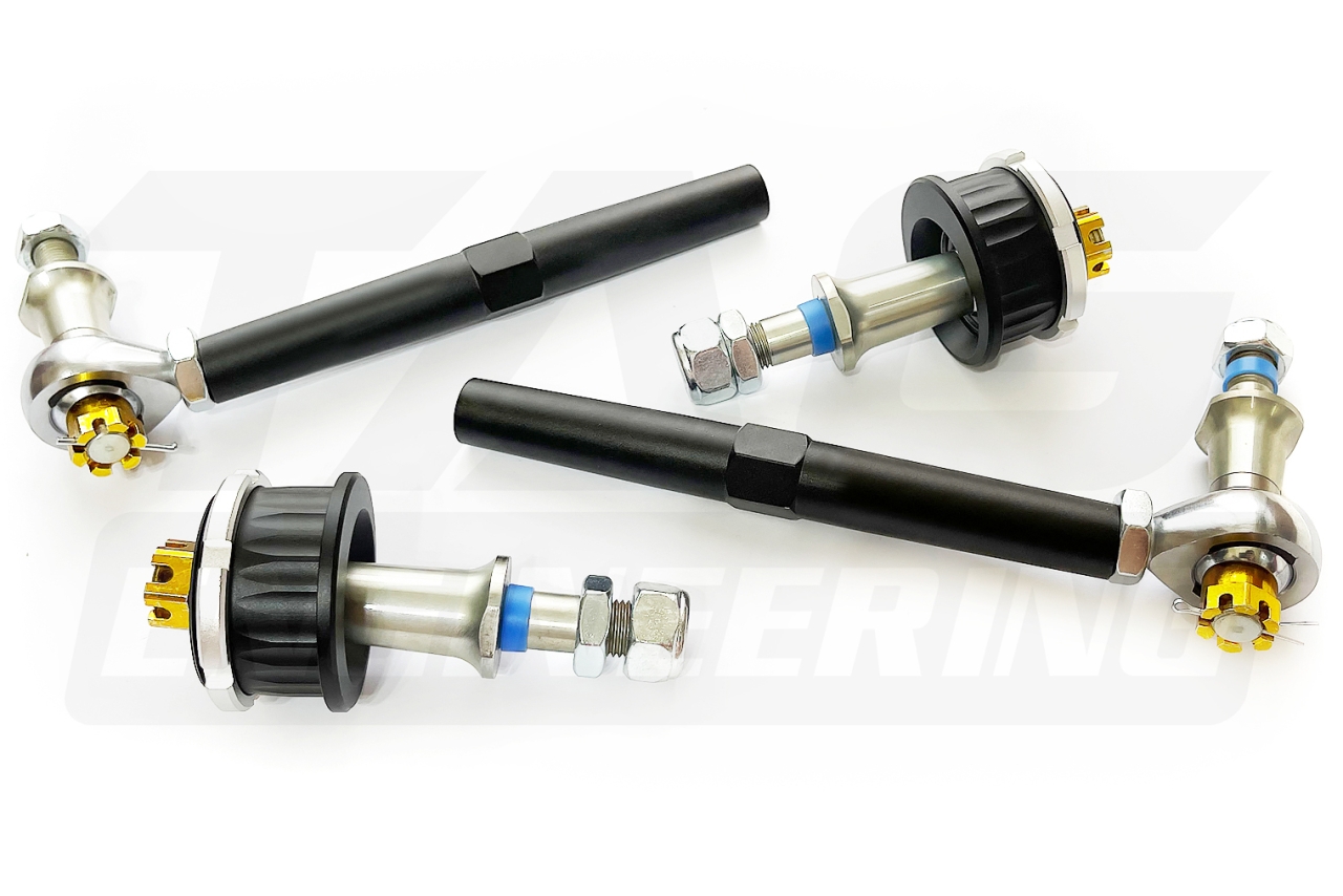 Gen2 Bump Steer Tie Rod Bar & Roll-Center Correction Kit For BMW E30, E36, E36 M3, E46, Z3, Z3M, Z4(E85, E86), Z4M 魚眼前軸幾何校正套件 (41mm外球頭) | TE Motorsport by TAG Engineering Group.