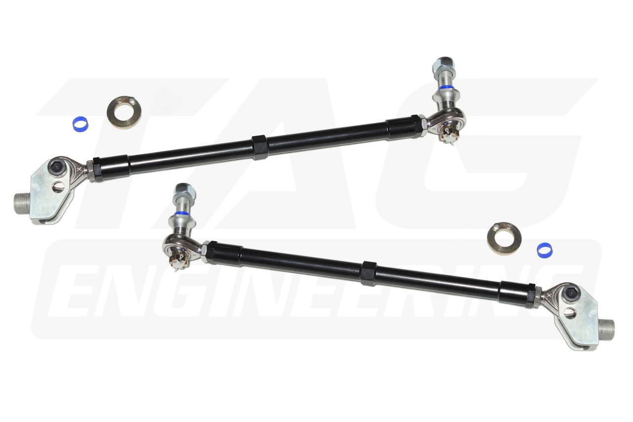 DTM Gr.A / WTCC STW Bump Steer Correction Tie Rod Bar Set For BMW E30, E36, E46 鍛造鋁合金幾何校正側拉舵桿總成 | TE Motorsport by TAG Engineering Group.