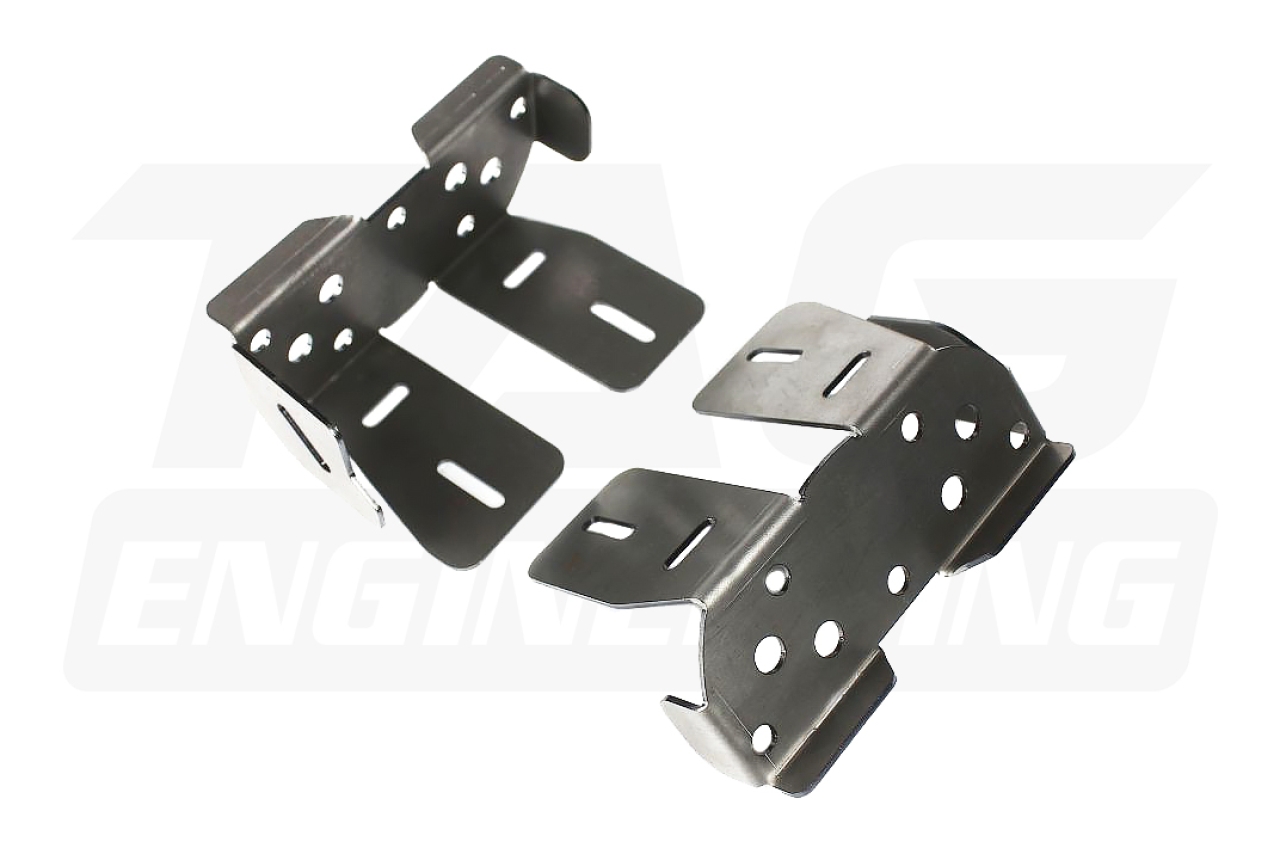 JNK Front Sway Bar Mount Reinforcement Set For BMW E46, E46 M3 前防傾桿固定座剛性補強套件 | TE Motorsport by TAG Engineering Group.