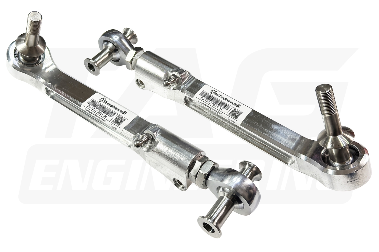 JNK Billet Adjustable Front Lower Control Arm For BMW E81, E82, E87, E88, Z4(E89) 可調魚眼前橫臂組 (前下三角架) | TE Motorsport by TAG Engineering Group.